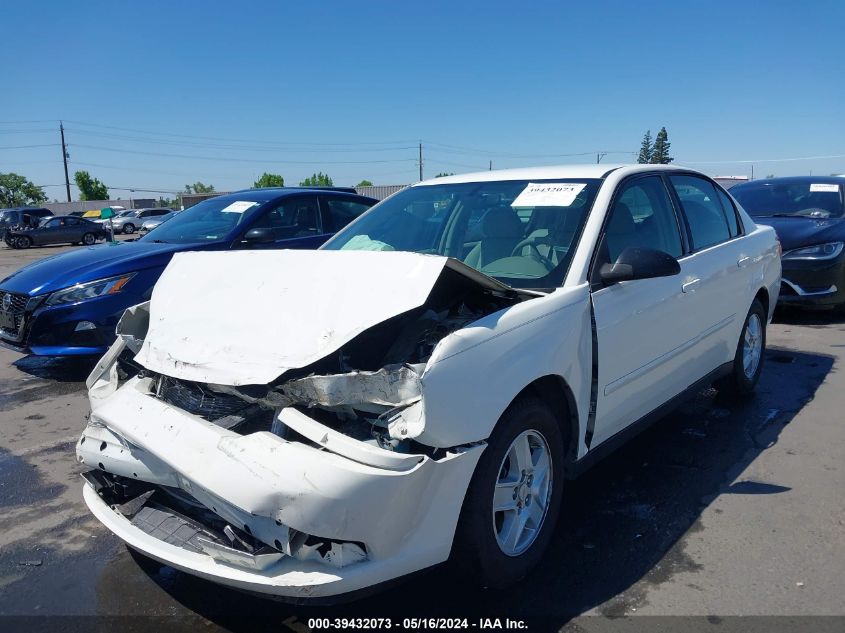 2004 Chevrolet Malibu Ls VIN: 1G1ZT52864F103322 Lot: 39432073