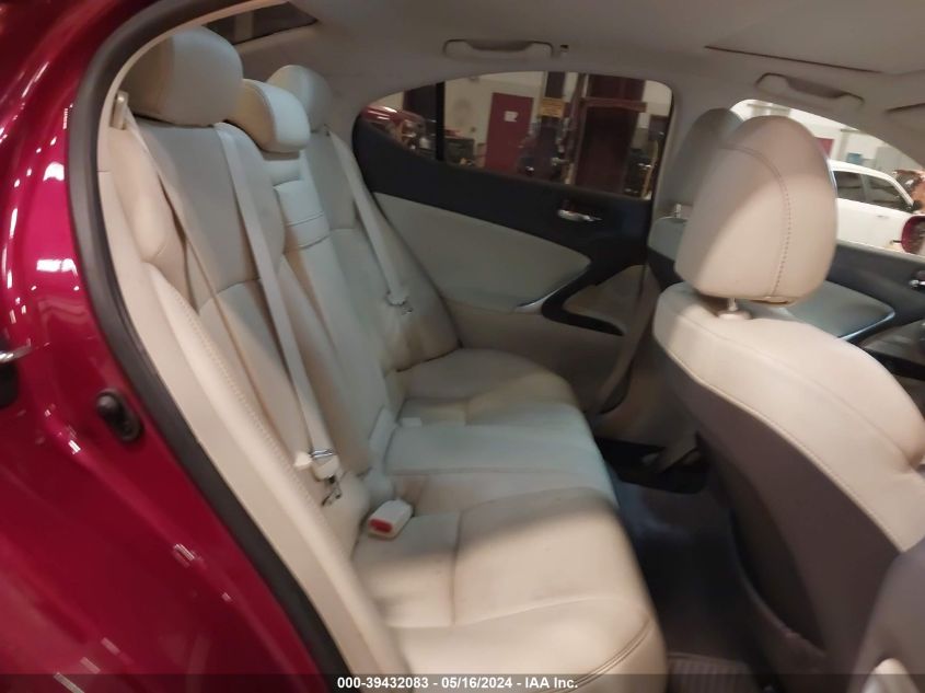 2010 Lexus Is 250 VIN: JTHCF5C26A2034728 Lot: 39432083