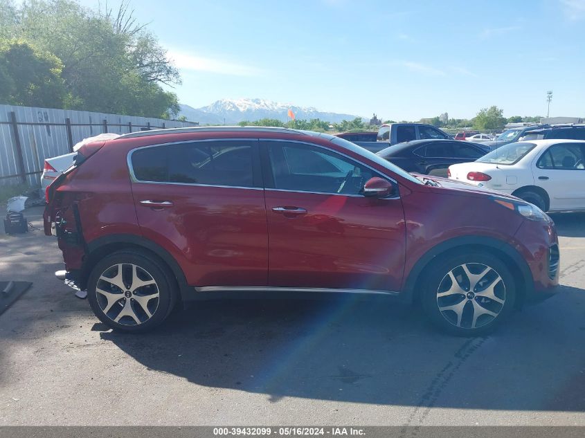 2017 Kia Sportage Sx Turbo VIN: KNDPR3A68H7227674 Lot: 39432099