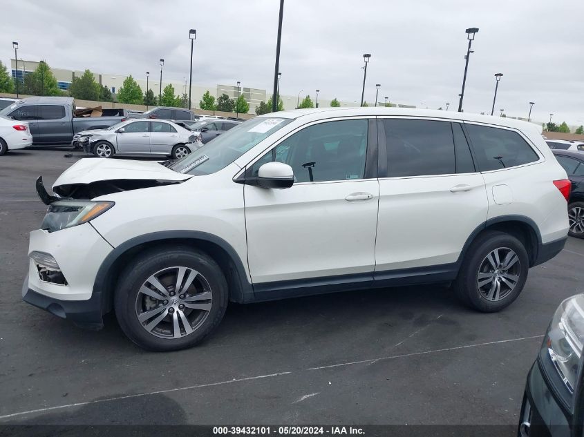 2018 Honda Pilot Ex VIN: 5FNYF5H38JB018939 Lot: 39432101