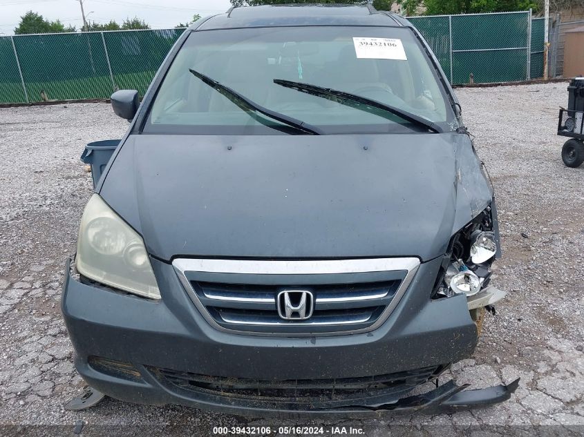 2006 Honda Odyssey Ex-L VIN: 5FNRL38606B410302 Lot: 39432106