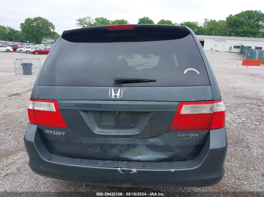 2006 Honda Odyssey Ex-L VIN: 5FNRL38606B410302 Lot: 39432106