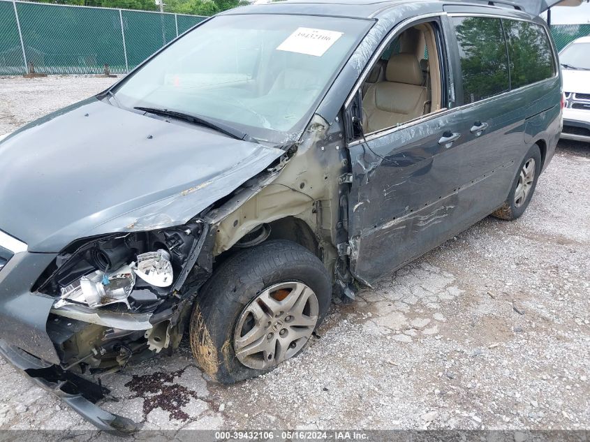 2006 Honda Odyssey Ex-L VIN: 5FNRL38606B410302 Lot: 39432106