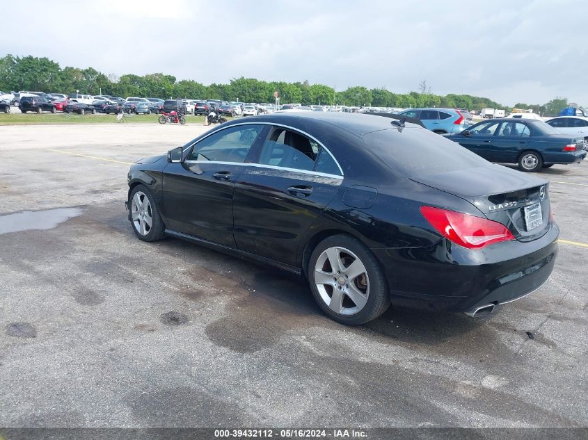 2015 Mercedes-Benz Cla 250 4Matic VIN: WDDSJ4GB9FN221800 Lot: 39432112