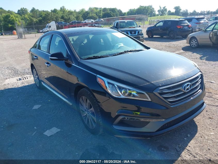 2017 HYUNDAI SONATA SPORT - 5NPE34AFXHH475757