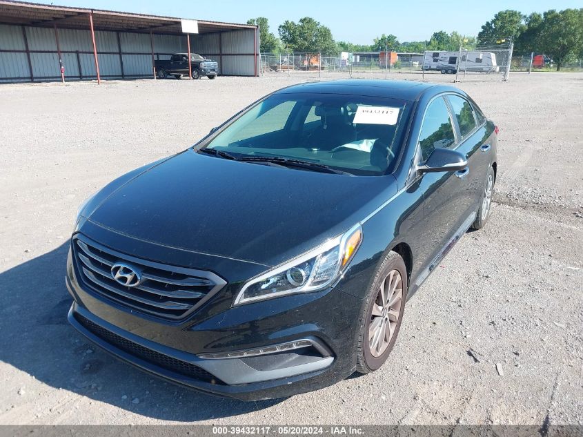 2017 HYUNDAI SONATA SPORT - 5NPE34AFXHH475757