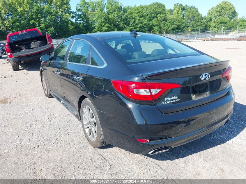 2017 HYUNDAI SONATA SPORT - 5NPE34AFXHH475757