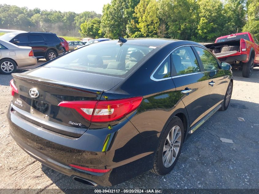 2017 HYUNDAI SONATA SPORT - 5NPE34AFXHH475757