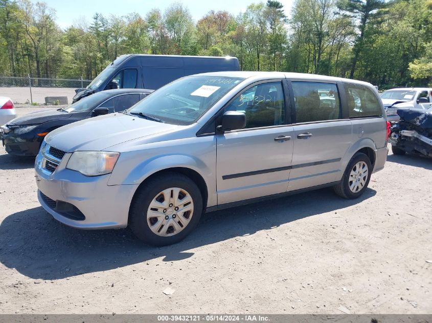 2014 Dodge Grand Caravan Avp/Se VIN: 2C4RDGBG6ER278560 Lot: 39432121