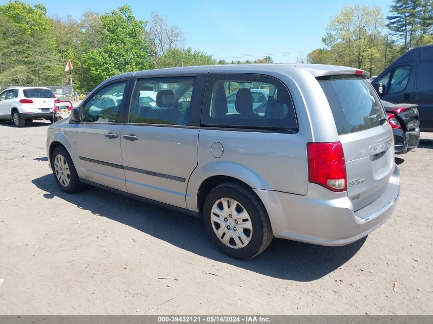 2014 Dodge Grand Caravan Avp/Se VIN: 2C4RDGBG6ER278560 Lot: 39432121