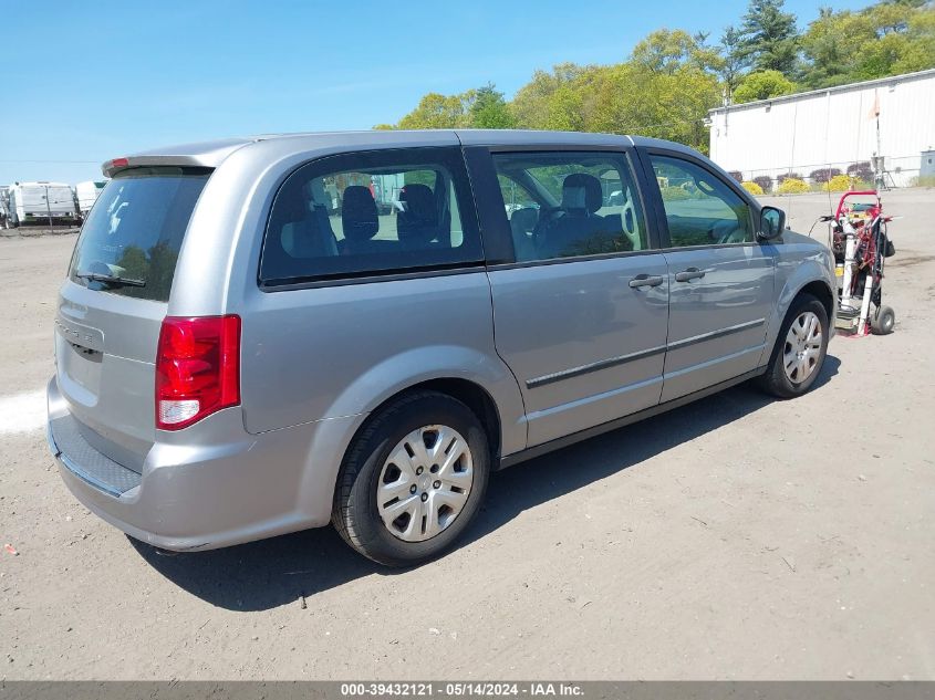 2014 Dodge Grand Caravan Avp/Se VIN: 2C4RDGBG6ER278560 Lot: 39432121