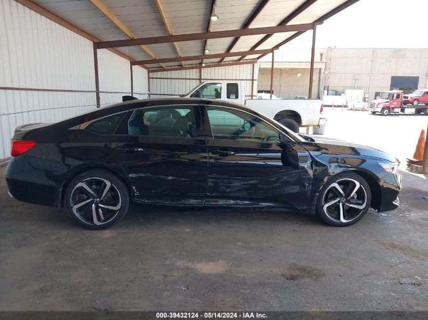 2021 Honda Accord Sport VIN: 1HGCV1F34MA101596 Lot: 39432124