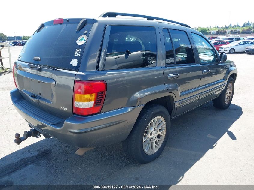 2002 Jeep Grand Cherokee Limited VIN: 1J4GW58N62C320056 Lot: 39432127