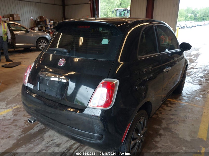 2013 Fiat 500 Pop VIN: 3C3CFFAR2DT754607 Lot: 39432131