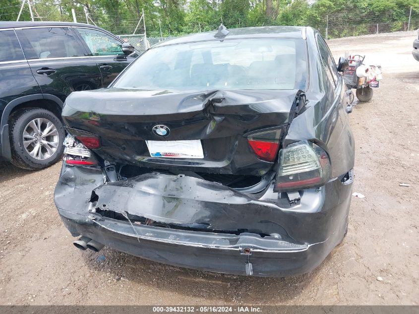 2006 BMW 325I VIN: WBAVB13556KX64580 Lot: 39432132