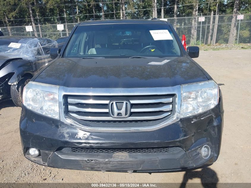 2013 Honda Pilot Ex-L VIN: 5FNYF4H77DB069608 Lot: 39432136
