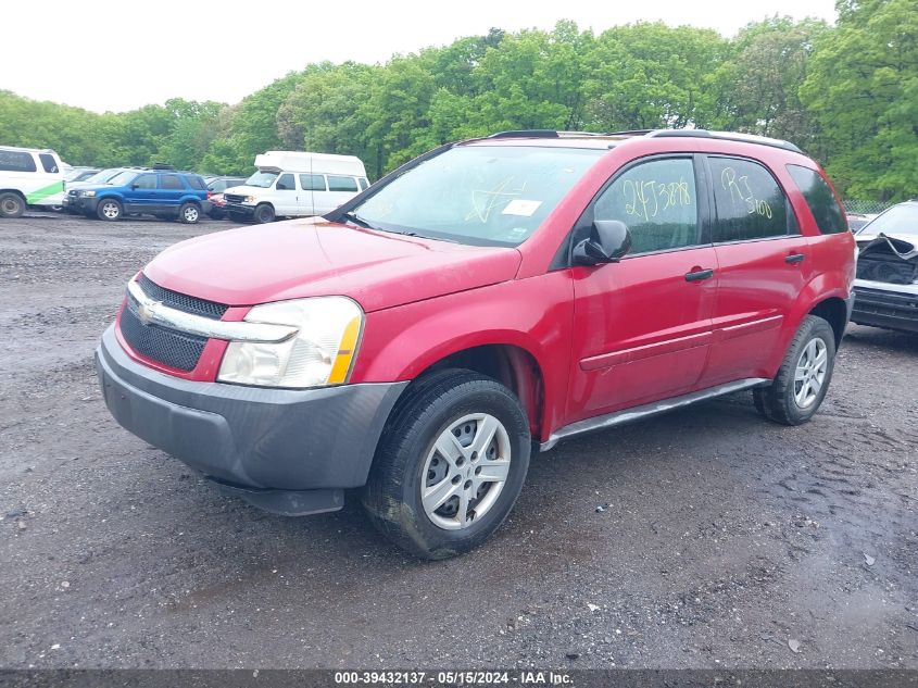 2005 Chevrolet Equinox Ls VIN: 2CNDL13FX56122471 Lot: 39432137