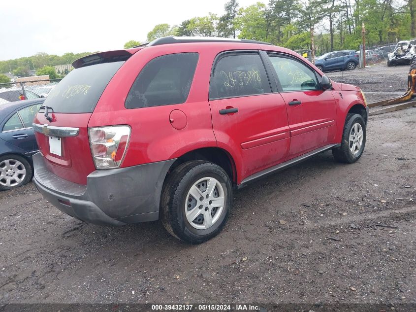 2005 Chevrolet Equinox Ls VIN: 2CNDL13FX56122471 Lot: 39432137