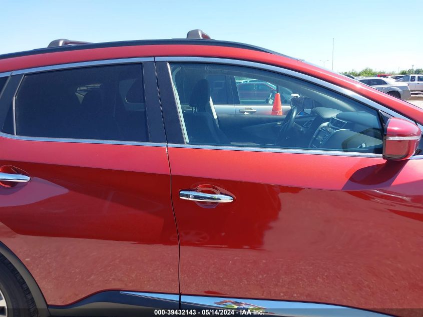 2015 Nissan Murano Sv VIN: 5N1AZ2MG6FN277868 Lot: 39432143