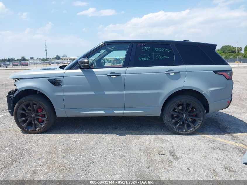 2020 Land Rover Range Rover Sport Hst Mhev VIN: SALWS2RU3LA879409 Lot: 39432144