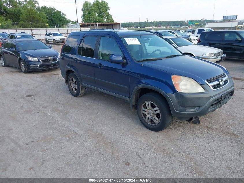 2003 Honda Cr-V Ex VIN: SHSRD78843U119280 Lot: 39432147