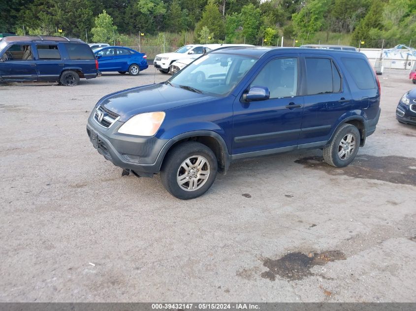 2003 Honda Cr-V Ex VIN: SHSRD78843U119280 Lot: 39432147