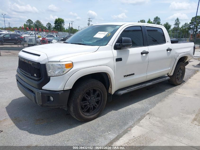 2016 Toyota Tundra Sr5 5.7L V8 VIN: 5TFDW5F1XGX559781 Lot: 39432152