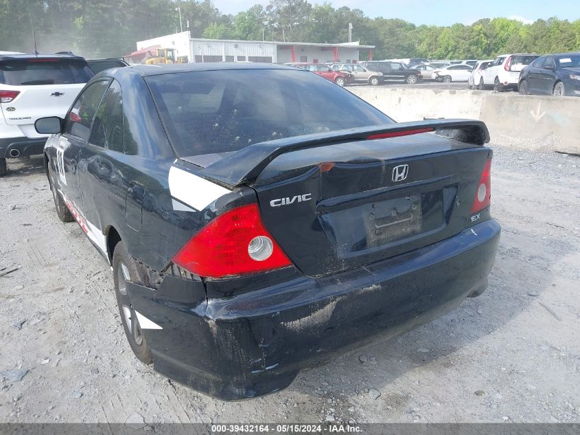 2004 Honda Civic Ex VIN: 1HGEM22984L055853 Lot: 39432164