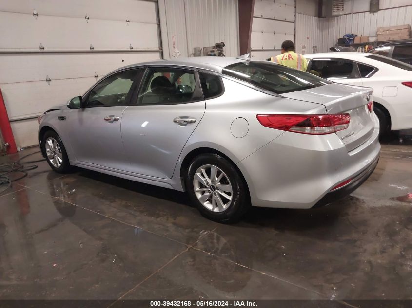 2018 Kia Optima Lx VIN: 5XXGT4L30JG249868 Lot: 39432168