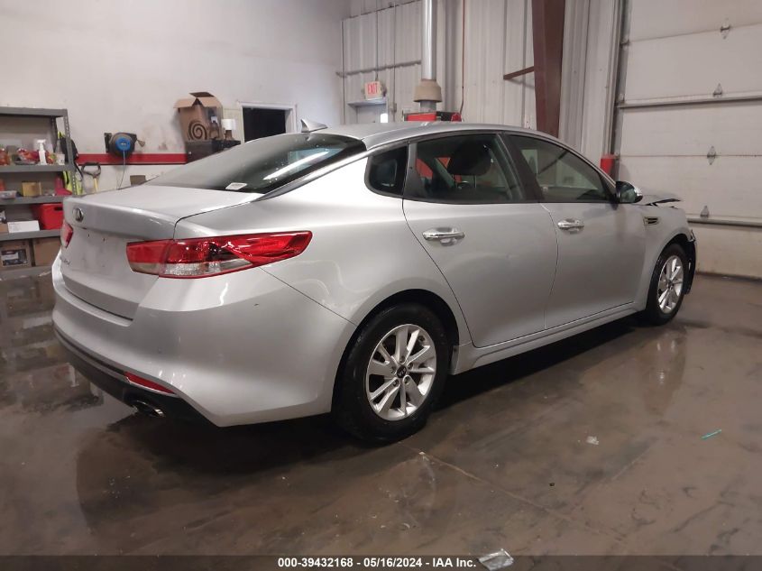 2018 Kia Optima Lx VIN: 5XXGT4L30JG249868 Lot: 39432168