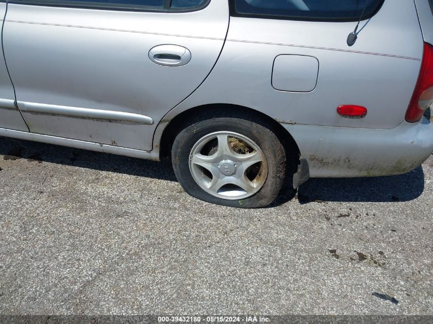 1999 Hyundai Elantra Gl VIN: KMHJW25F5XU148882 Lot: 39432180