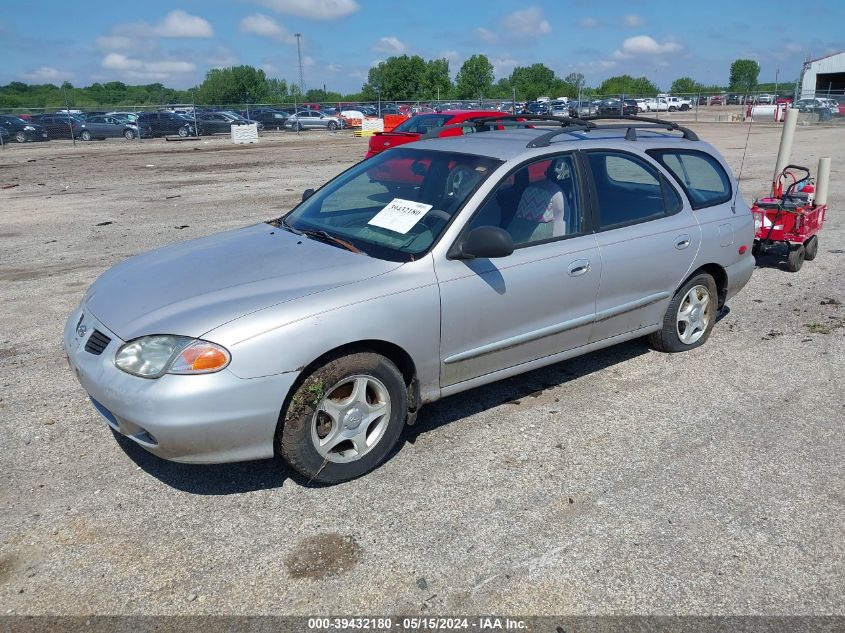 1999 Hyundai Elantra Gl VIN: KMHJW25F5XU148882 Lot: 39432180