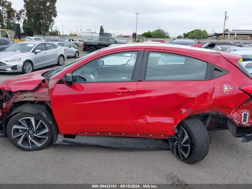 2019 Honda Hr-V Sport VIN: 3CZRU5H17KG700239 Lot: 39432191