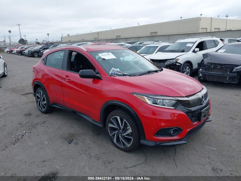 2019 Honda Hr-V Sport VIN: 3CZRU5H17KG700239 Lot: 39432191