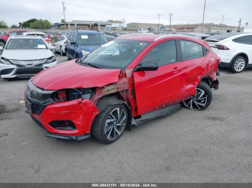 2019 Honda Hr-V Sport VIN: 3CZRU5H17KG700239 Lot: 39432191