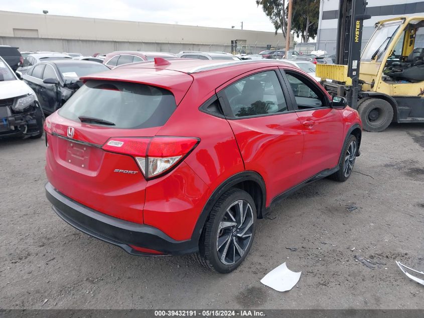 2019 Honda Hr-V Sport VIN: 3CZRU5H17KG700239 Lot: 39432191