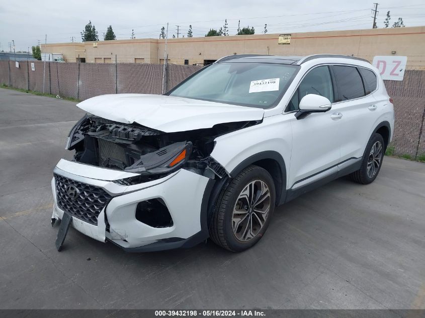 2019 Hyundai Santa Fe Ultimate 2.0T VIN: 5NMS53AA6KH083973 Lot: 39432198