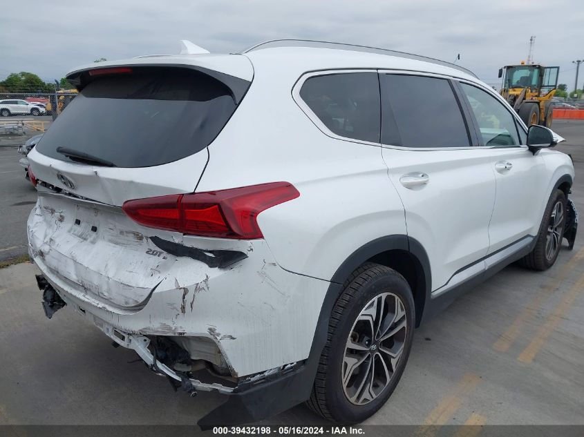 2019 Hyundai Santa Fe Ultimate 2.0T VIN: 5NMS53AA6KH083973 Lot: 39432198