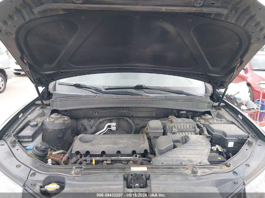 2010 Hyundai Santa Fe Gls VIN: 5NMSGDAB7AH387675 Lot: 39432207