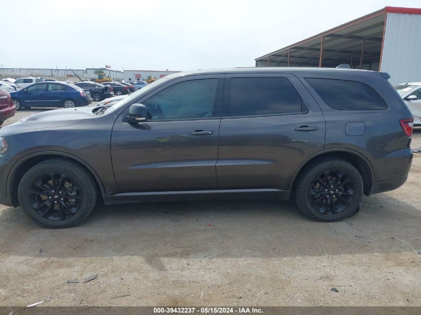 2020 Dodge Durango R/T Rwd VIN: 1C4SDHCT2LC248643 Lot: 39432237