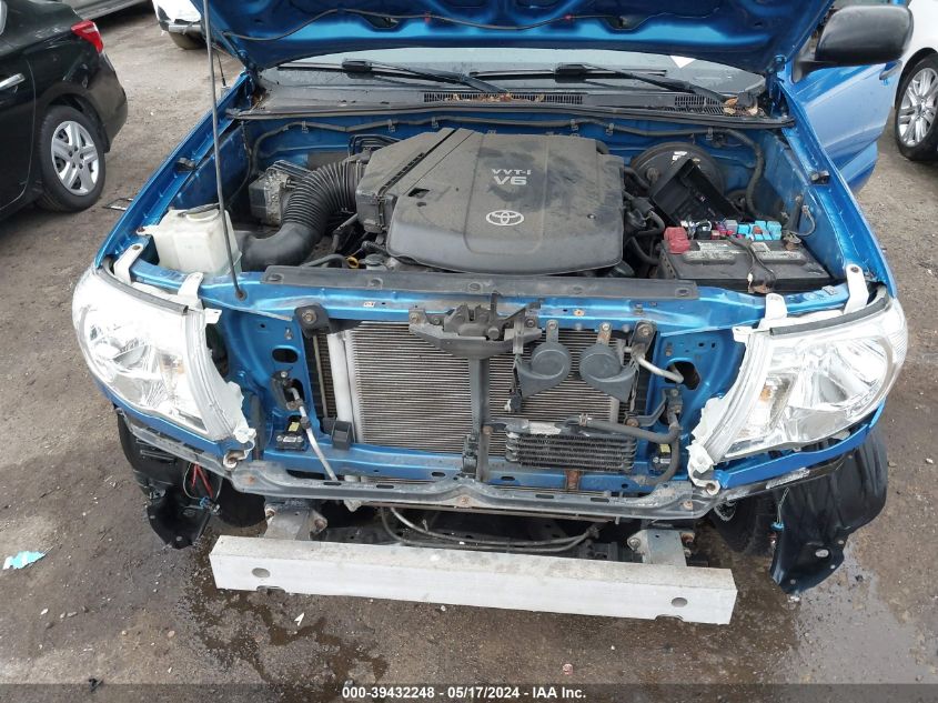 2010 Toyota Tacoma Base V6 VIN: 5TEUU4EN1AZ675312 Lot: 39432248