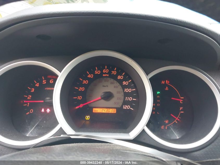 2010 Toyota Tacoma Base V6 VIN: 5TEUU4EN1AZ675312 Lot: 39432248