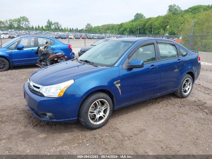 2008 Ford Focus Se/Ses VIN: 1FAHP35N88W122088 Lot: 39432263