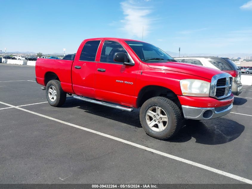 2006 Dodge Ram 1500 Slt/Trx4 Off Road/Sport VIN: 1D7HU18P86J201927 Lot: 39432264