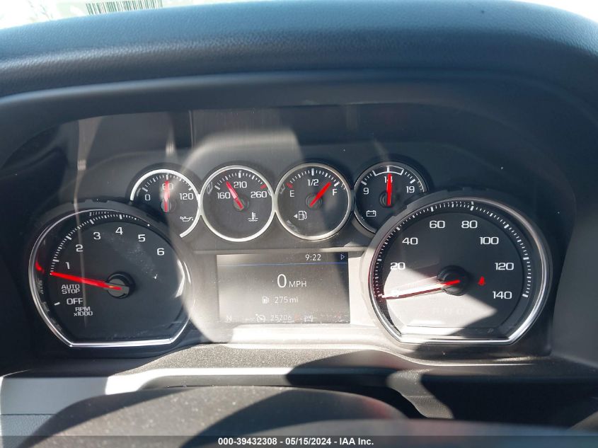 2022 Chevrolet Silverado 1500 Ltd 4Wd Short Bed Rst VIN: 1GCUYEED2NZ152335 Lot: 39432308