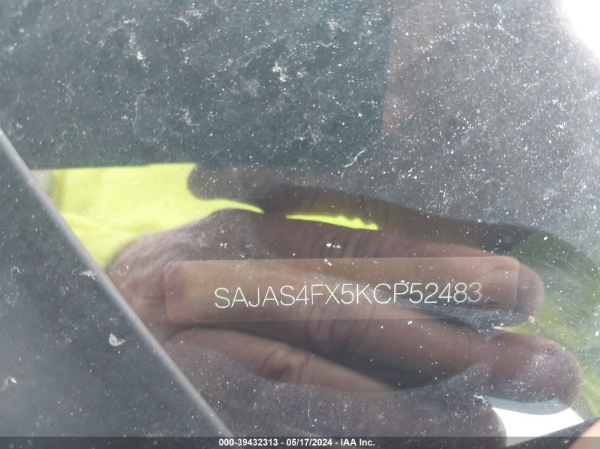 2019 Jaguar Xe 25T VIN: SAJAS4FX5KCP52483 Lot: 39432313