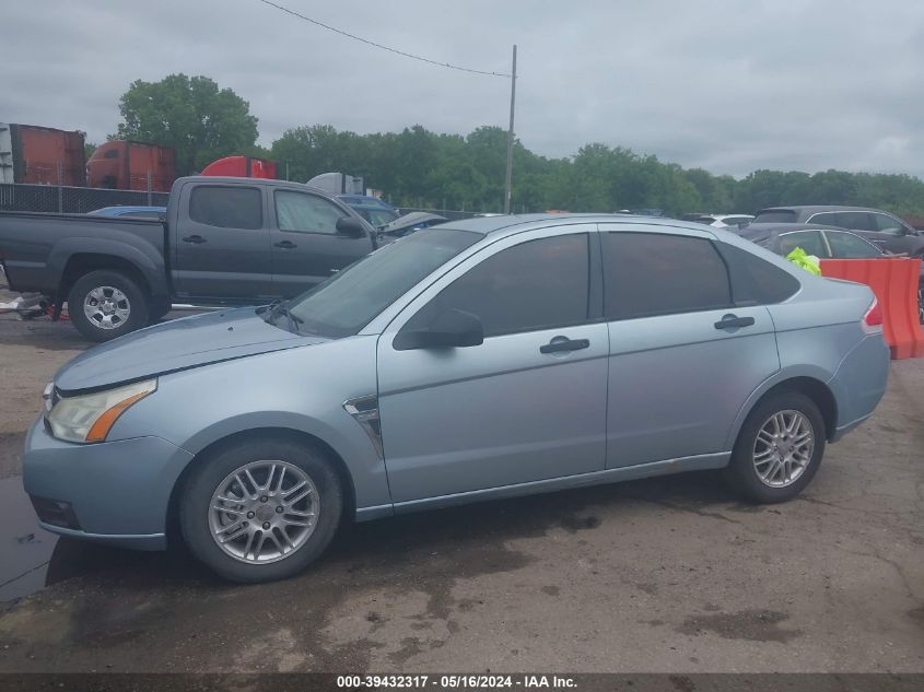 2008 Ford Focus Se VIN: 1FAHP35N08W194032 Lot: 39432317