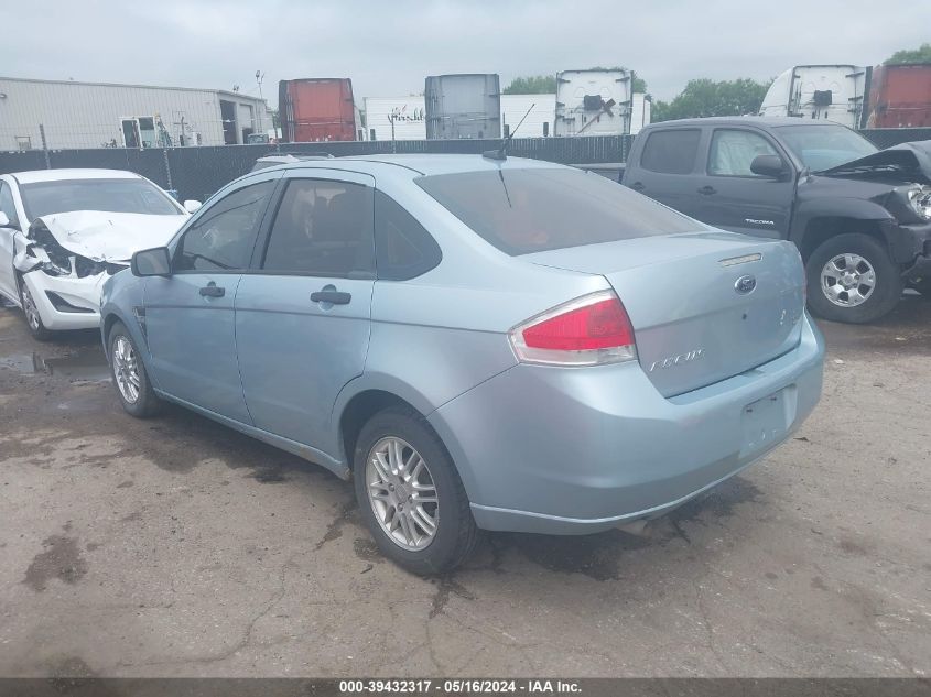 2008 Ford Focus Se VIN: 1FAHP35N08W194032 Lot: 39432317