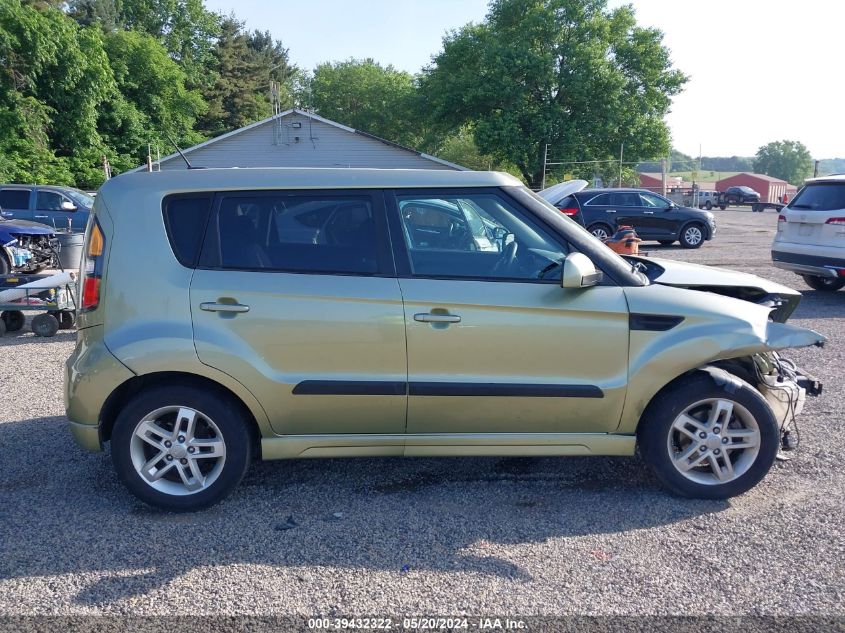 2011 Kia Soul + VIN: KNDJT2A26B7296790 Lot: 39432322