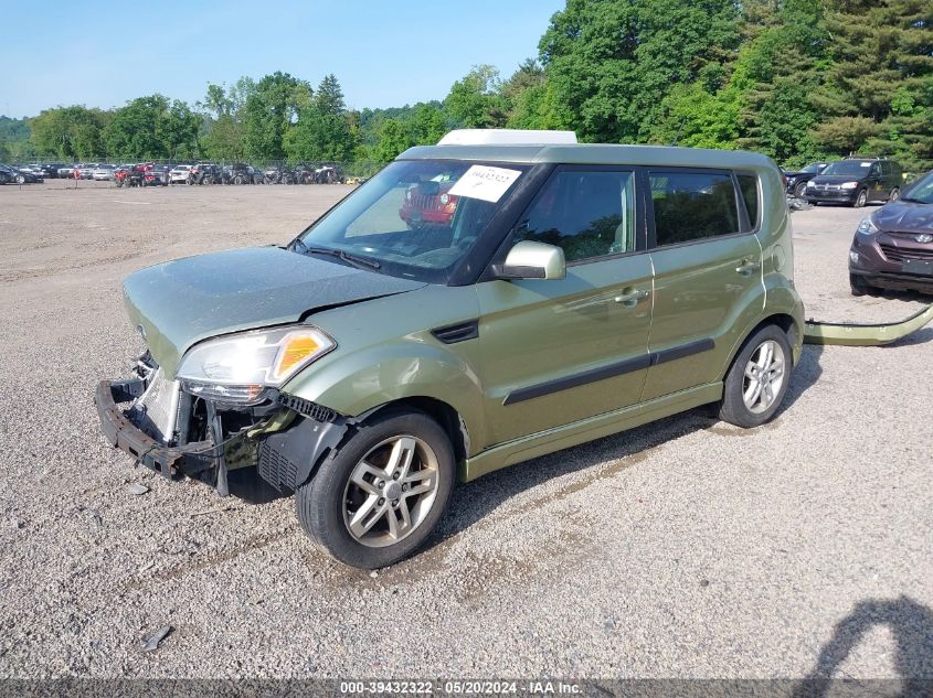 2011 Kia Soul + VIN: KNDJT2A26B7296790 Lot: 39432322